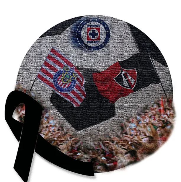 El futbol se mancha por la violencia, en esta ocasión afecta a afición de Chivas y Cruz Azul.