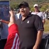 Chuy Lizárraga grabado cantando de fondo autopista en Michoacaán bloqueada Chuy Lizárraga grabado cantando de fondo autopista en Michoacaán bloqueada