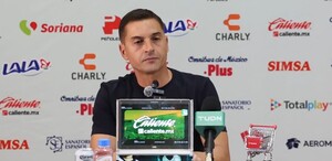 Francisco Rodríguez en conferencia de prensa tras la derrota ante Atlético de San Luis en casa. Francisco Rodríguez en conferencia de prensa tras la derrota ante Atlético de San Luis en casa.