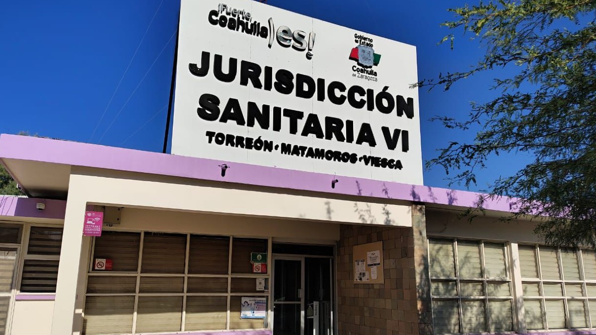 Juridicción Sanitario VI en Torreón por fuera. Juridicción Sanitario VI en Torreón por fuera.