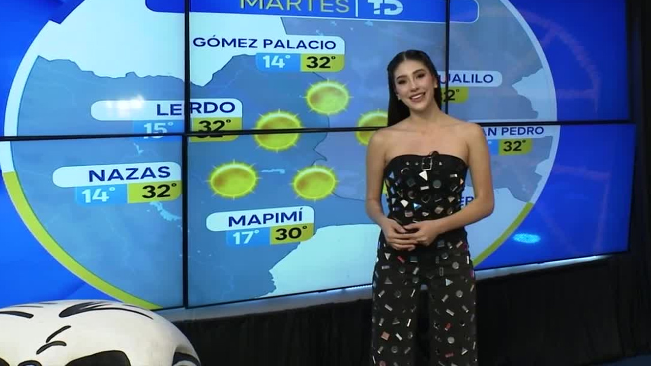 Fanny Ramírez nos da el pronóstico del tiempo en Laguna para este martes 28 de octubre de 2025.