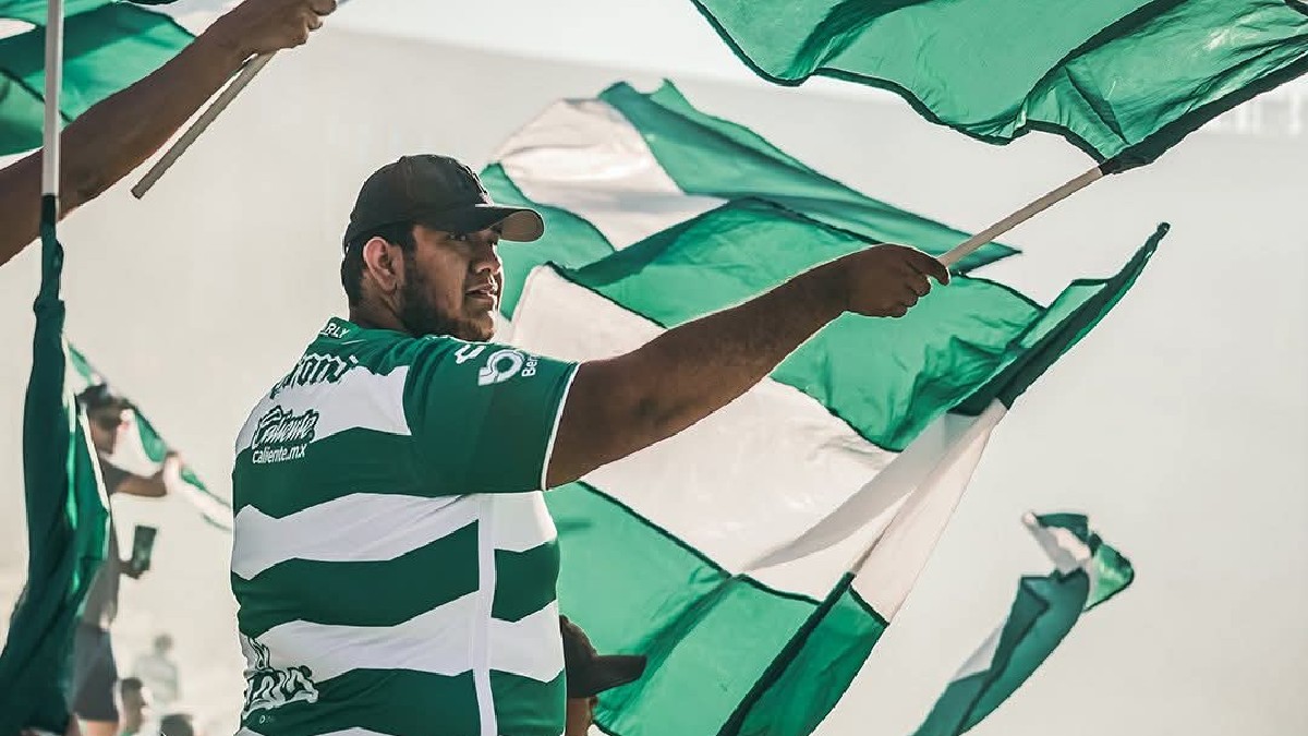 Afición de Santos Laguna en el Estadio Corona