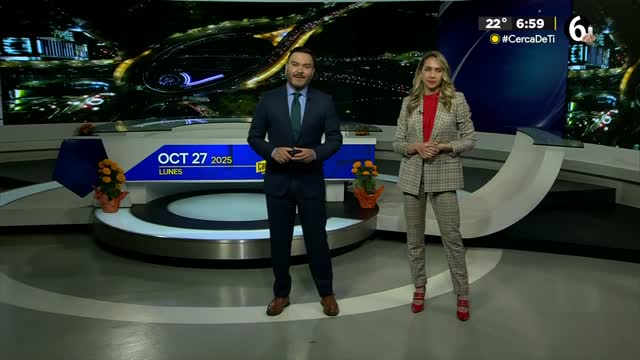 Telediario nocturno CdMx, lunes 27 de octubre de 2025.