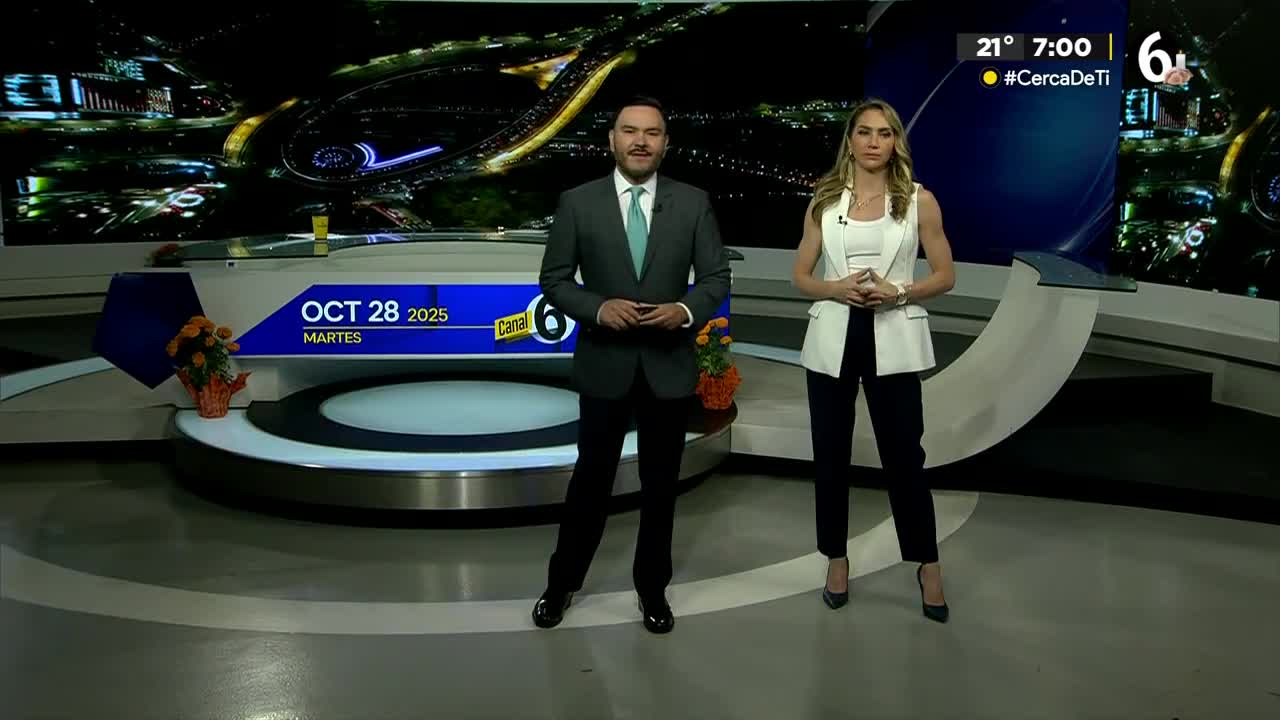 Telediario nocturno CdMx, martes 28 de octubre de 2025.