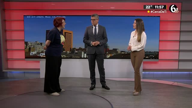 Programa conducido por Cecilia Salamanca, Fernanda Tapia y Jaime Núñez, lunes 27 de octubre de 2025.