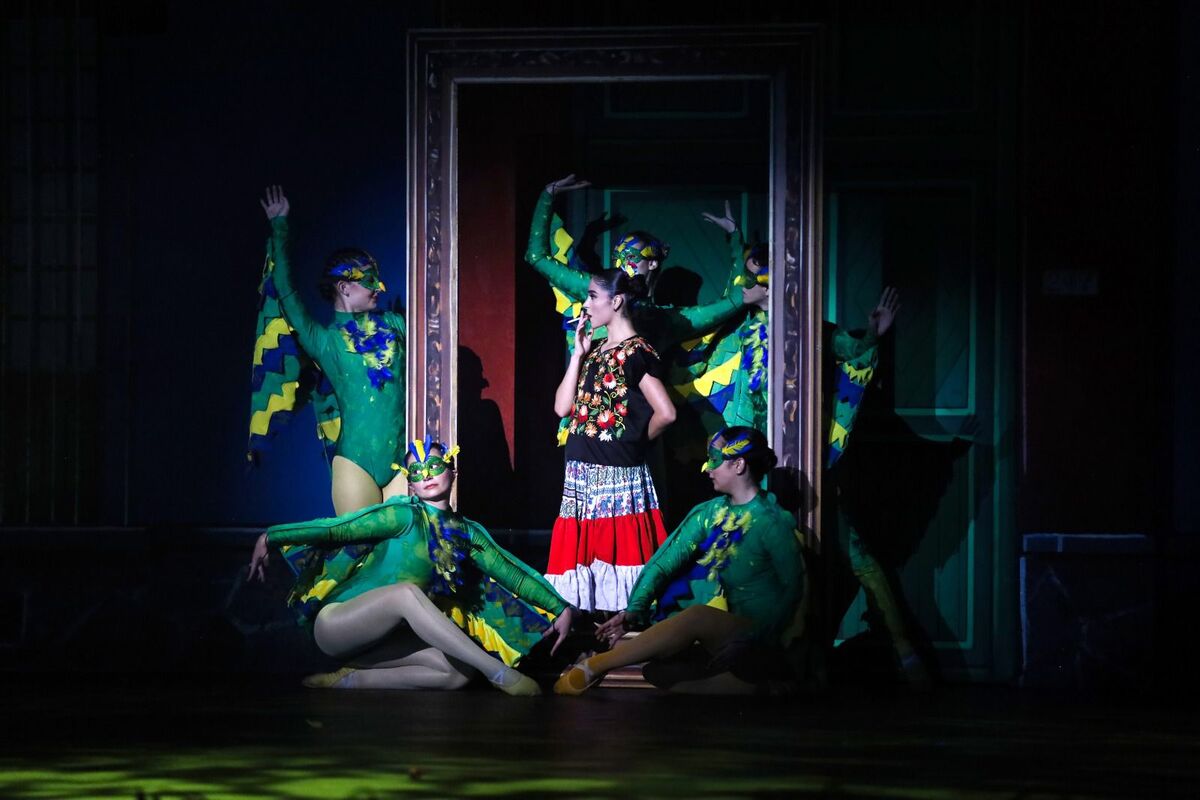 La Compañía de Danza del Tec de Monterrey trajo a la vida a la artista mexicana. La Compañía de Danza del Tec de Monterrey trajo a la vida a la artista mexicana.