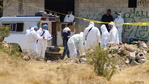 Forenses resguardan zona del hallazgo de restos humanos en La Resurrección.