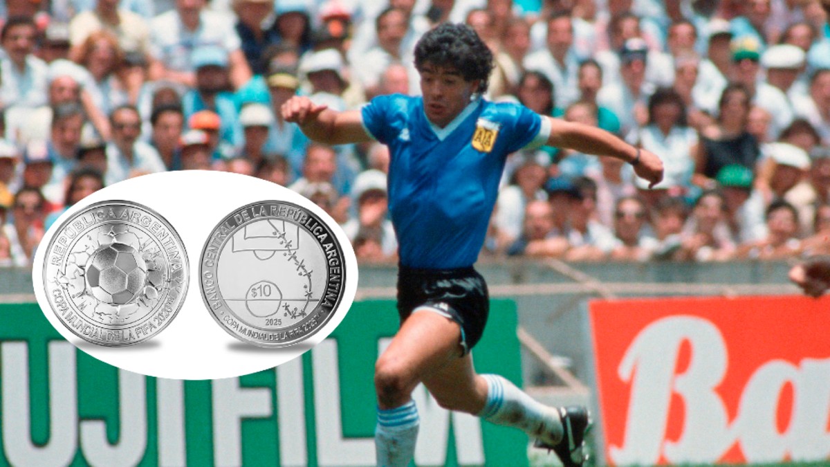 El Banco Central de Argentina anunció este martes la emisión de una moneda conmemorativa de plata en homenaje a la Copa Mundial de la FIFA 2026.