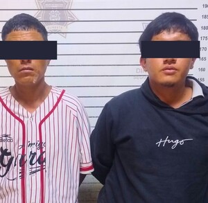 Ambos fueron puestos a disposición del Ministerio Público como presuntos responsables del delito de lesiones que ponen en riesgo la vida.