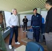 Javier Aguirre en La Noria con gente de Cruz Azul