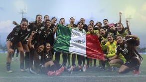 Jugadoras que representan a México en el Mundial Femenil Sub-17 en Marruecos.