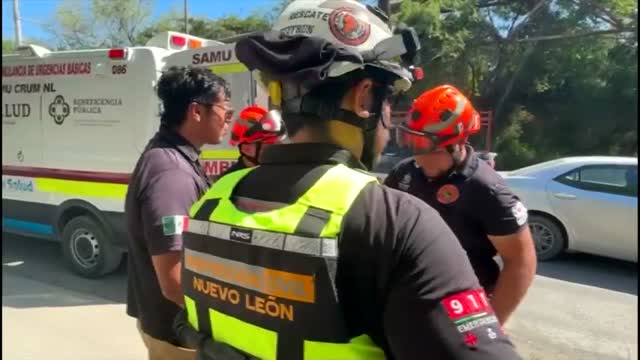 Un hombre de 43 años resultó lesionado tras caer dos metros en un barranco del sector Dos Ríos, en Guadalupe.
