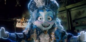 Ella es Frankelda, la joven fantasma, escritora del siglo XIX, protagonista de la serie creada por Roy y Arturo Ambriz en 2021, para la plataforma HBO MAX Ella es Frankelda, la joven fantasma, escritora del siglo XIX, protagonista de la serie creada por Roy y Arturo Ambriz en 2021, para la plataforma HBO MAX