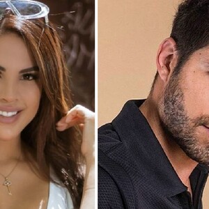 Tefi Valenzuela aparece con una blusa blanca y lentes de sol sobre la cabeza y Eleazar Gómez aparece con una camisa negra, ambos fueron pareja sentimental. Tefi Valenzuela aparece con una blusa blanca y lentes de sol sobre la cabeza y Eleazar Gómez aparece con una camisa negra, ambos fueron pareja sentimental.