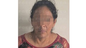 Anabel ‘N', mujer acusada de ser cómplice del robo de una bebé en el Hospital Materno Infantil de Durango.