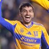 Ángel Correa celebrando su gol con Tigres junto a Juan Brunetta que le dio la asistencia contra Tijuana en Liga MX. Ángel Correa celebrando su gol con Tigres junto a Juan Brunetta que le dio la asistencia contra Tijuana en Liga MX.