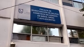 Fachada de la Fiscalía de Delitos Cometidos en Agravio de Niños, Niñas y Adolescentes de la Ciudad de México.