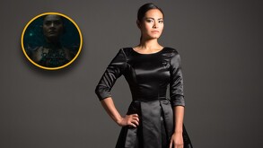 La actriz evitó dar una respuesta directa