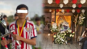 Familiares velan a 'Lalito' aficionado de Chivas asesinado