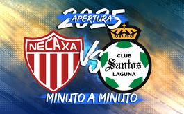 Necaxa vs Santos Laguna, minuto a minuto Telediario
