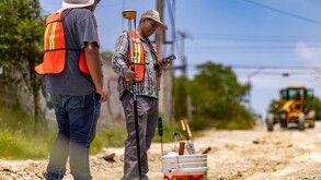 Pavimentación en Juárez, Nuevo León