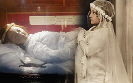 Figura de Santa Inocencia preservada en la Catedral de Guadalajara