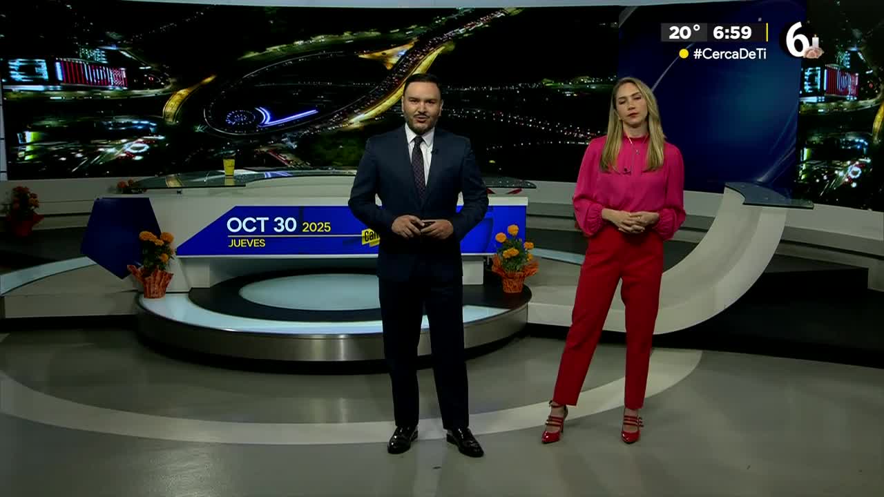 Telediario nocturno CdMx, jueves 30 de octubre de 2025.