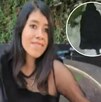 Amanda Castro y un hombre con una capa tras el asesinato de la joven Amanda Castro y un hombre con una capa tras el asesinato de la joven
