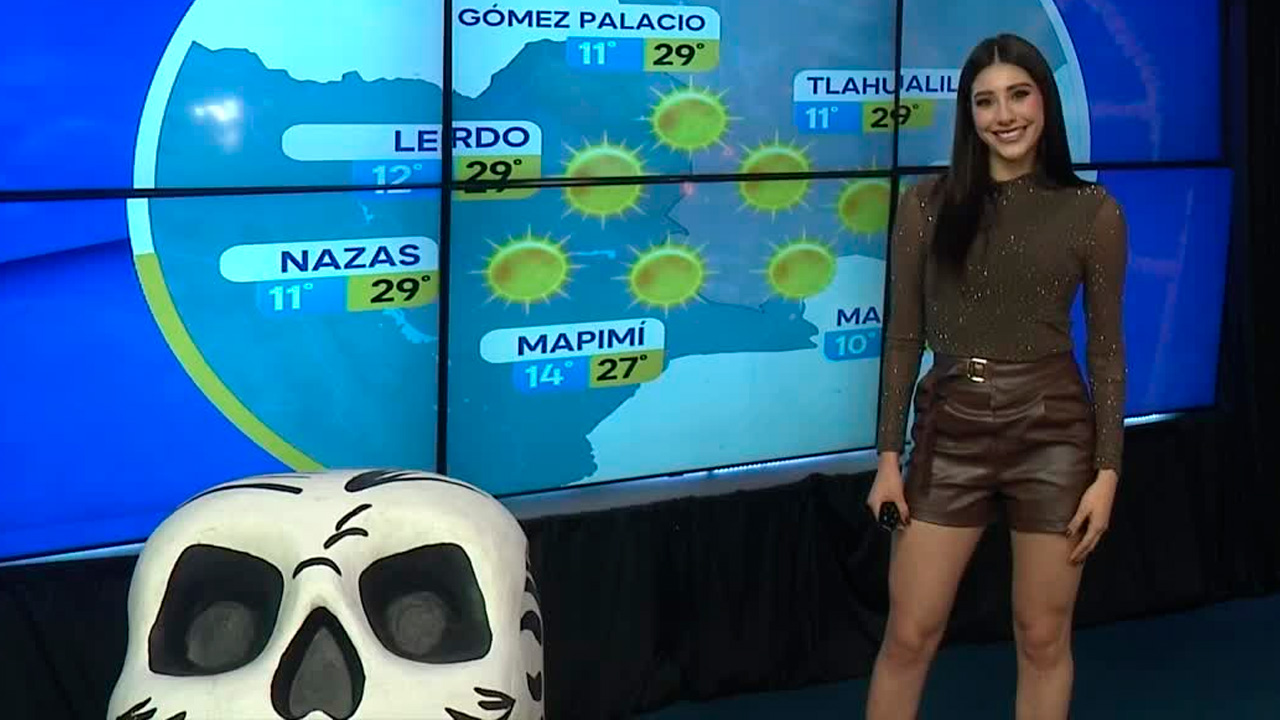 Fanny Ramírez nos da el pronóstico del tiempo en Laguna para este este fin de semana.