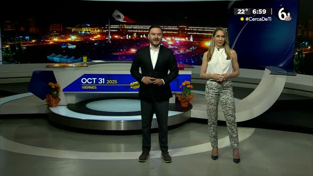 Telediario nocturno CdMx, viernes 31 de octubre de 2025.