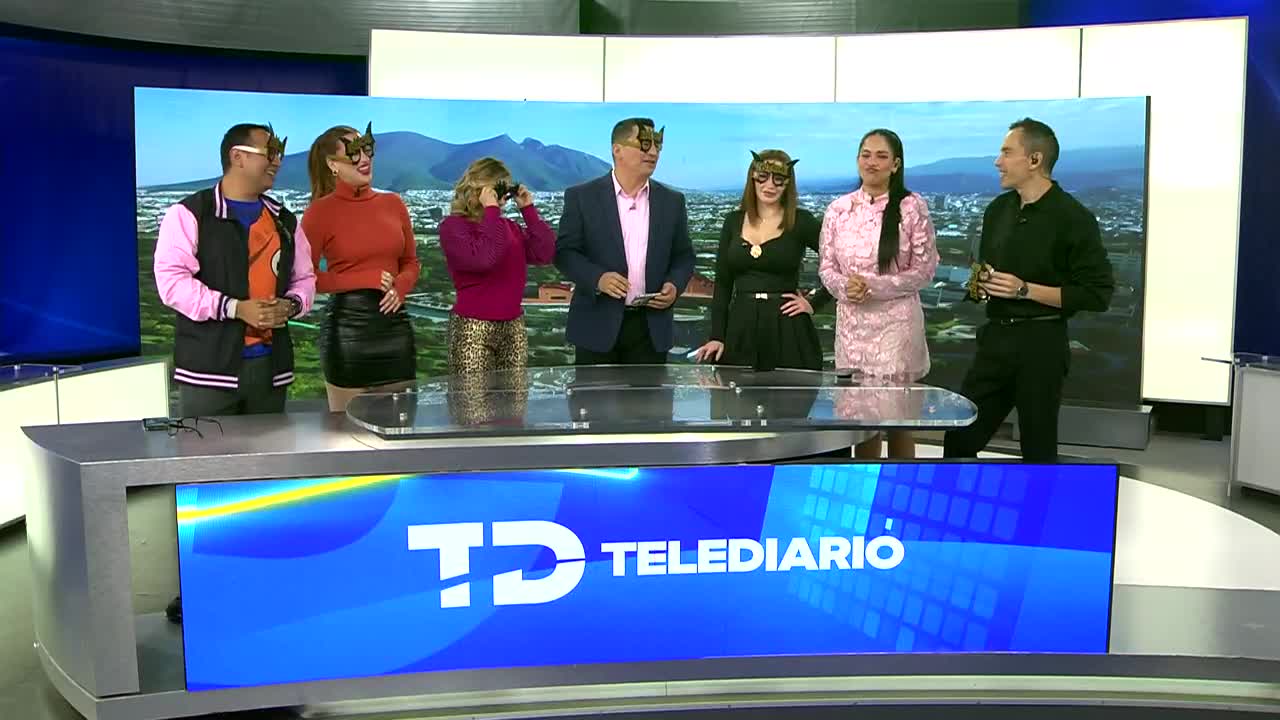 Telediario noticias, programa conducido por Josué Becerra, Zelenny Ibarra y Sandra Sandoval, viernes 31 de octubre de 2025.