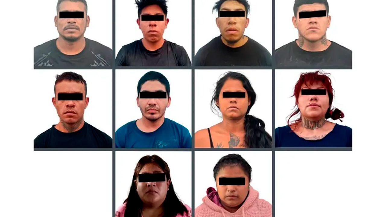 La Fiscalía del Edomex vinculó a proceso a 10 presuntos integrantes de la Familia Michoacana por secuestro y portación de armas de uso exclusivo.