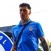Jorge Sánchez con ropa de Cruz Azul Jorge Sánchez con ropa de Cruz Azul