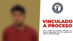 La Fiscalía General del Estado de Guanajuato (FGE) informó que se logró la vinculación a proceso penal de José Rafael 'N'.
