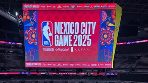 La Arena Ciudad de México está lista para recibir el NBA Mexico City Game 2025.