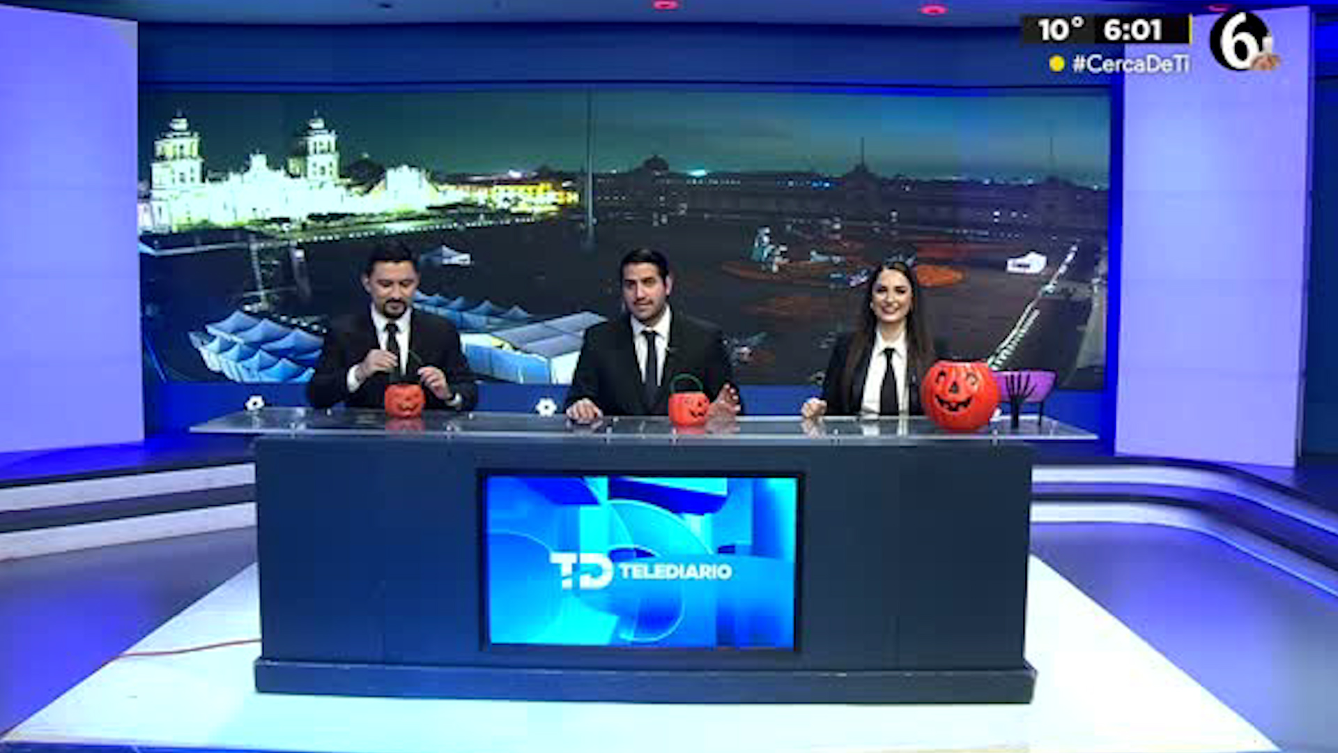 Programa conducido por Monserrat Contreras, Joel Valdez y Rodrigo Rico, sábado 1 de noviembre de 2025.