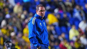 André Jardine, entrenador de Club América, en el partido ante León.