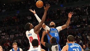 Así inició el partido entre Dallas Mavericks y Detroit Pistons en la Arena Ciudad de México.