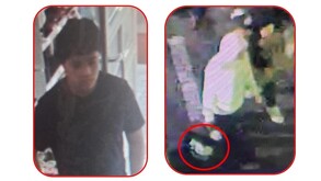 Asesino de Carlos Manzo con arma momentos antes de cometes el crimen en imágenes captadas por cámaras de seguridad