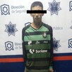 Sujeto de nombre Benjamín “N”, de 24 años de edad detenido tras perpetuar un asalto a mano armada.