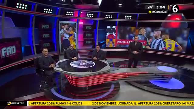 Programa Futbol al día, lunes 03 de noviembre de 2025.