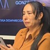 Jaqueline González, mamá de Kimberly Moya, en conferencia de prensa