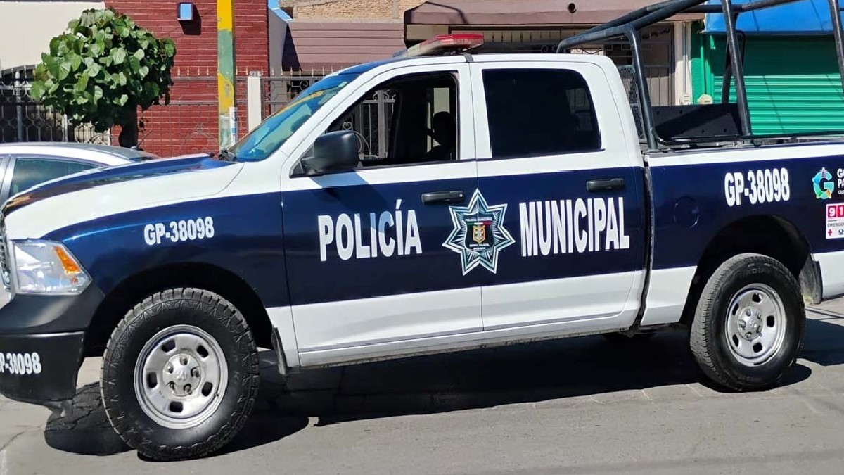 Foto genérica de patrulla de Seguridad Municipal de Gómez Palacio.