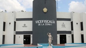 Foto de archivo Vicefiscalía General del Estado de Durango por fuera.