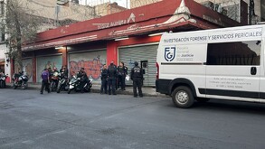 Jairo 'N', menor acusado de robo y asesinato de un guardia de seguridad en un Bodega Aurrera Express, fue exhibido por mandar mensaje a C4 Jiménez.