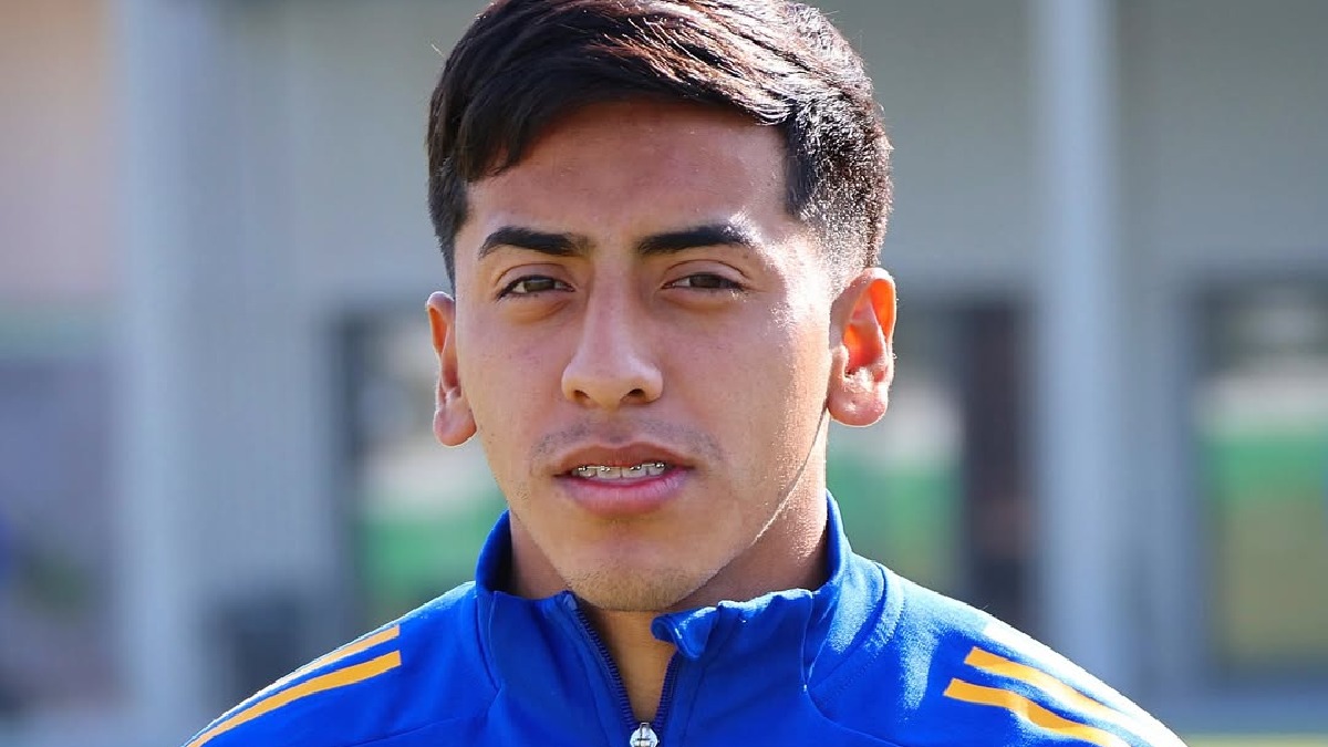 Chicha Sánchez durante un entrenamiento con Tigres en el CET previo a la jornada 17 donde será titular ante Atlético San Luis.