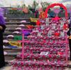 Altar en homenaje a víctimas de feminicidio en Nuevo León