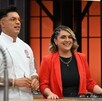 La hermana de Jawy Méndez lo acompañó durante un episodio de MasterChef Celebrity.