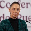 Claudia Sheinbaum Pardo, presidenta de México durante conferencia matutina del martes 4 de noviembre del 2025.