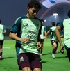 Jugadores de la Selección Mexicana Sub-17 preparándose para su debut en el Mundial de Qatar 2025.